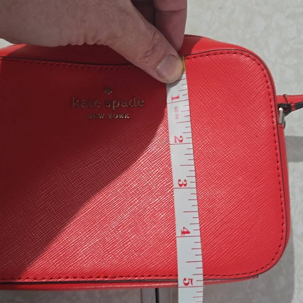 Kate Spade Orange Crossbody‎ Bag with Minimalist Design